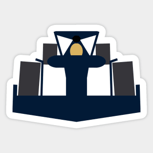 Formula racer 1 Sticker